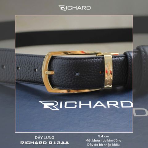 Thắt lưng nam da bò cao cấp Richard RC013AA