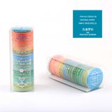 Hộp 20 cuộn băng keo trang trí washi tape 5mm (Mẫu ngẫu nhiên)