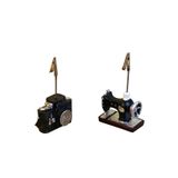 Chân kẹp giấy nhắn hình vật dụng cổ điển