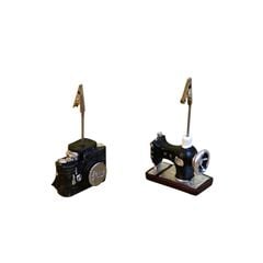 Chân kẹp giấy nhắn hình vật dụng cổ điển
