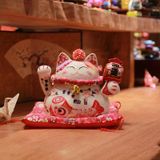 Ống đựng tiền, mèo chiêu tài, mèo thần tài may mắn maneki neko