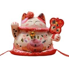 Ống đựng tiền, mèo chiêu tài, mèo thần tài may mắn maneki neko