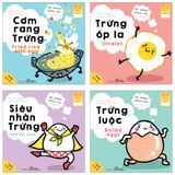 Ehon Nhận Biết - Bé Trứng Tròn Xoe (Từ 1-6 Tuổi) (Tùy chọn theo chủ đề)