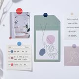 Sticker dán trang trí hình chấm tròn nhiều màu, nhiều kích thước - dot sticker