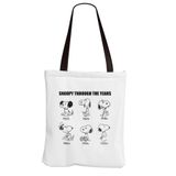 Túi vải tote in hình Snoopy