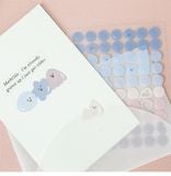 Hình dán, sticker trang trí Mr. Paper - bộ 3 tấm