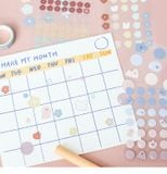 Hình dán, sticker trang trí Mr. Paper - bộ 3 tấm