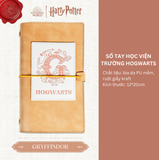 Sổ tay học viện Hogwarts Harry Potter bìa giả da PU có thể thay ruột