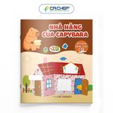 8 cuốn sticker sáng tạo (Cuốn lẻ và Combo)