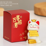 Mô hình trang trí - Mèo thần tài