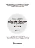 Tiếng Hàn Tổng Hợp Dành Cho Người Việt Nam - Sách Bài Tập Sơ Cấp 1