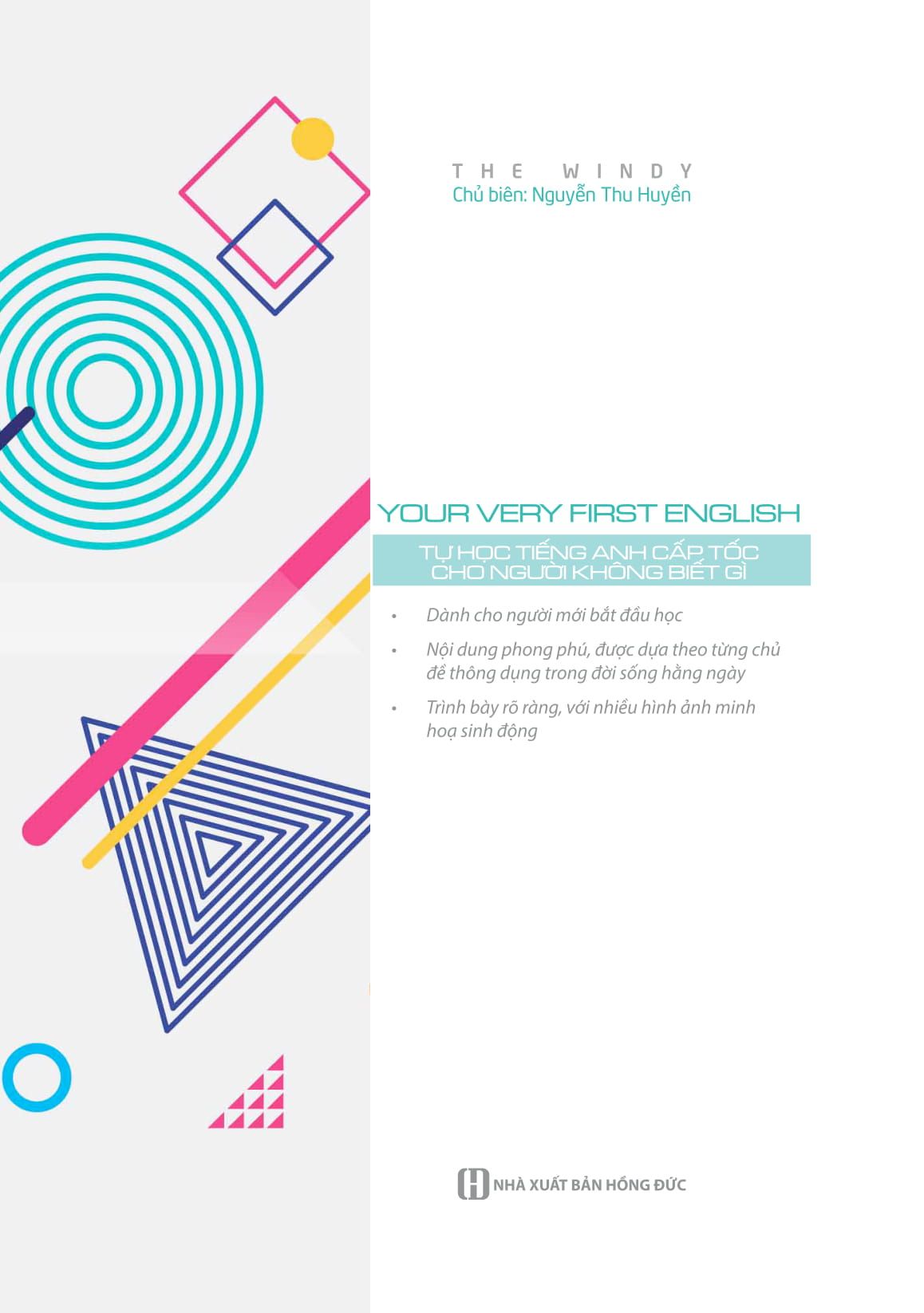 Your Very First English - Tự Học Tiếng Anh Cấp Tốc Cho Người Không Biết Gì