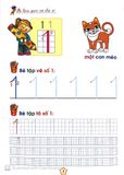 Chuẩn Bị Cho Bé Vào Lớp 1 - Bé Làm Quen Với Chữ Số (Quyển 1) (Tái Bản 2020)