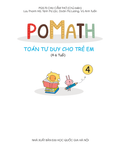 Pomath - Toán Tư Duy Cho Trẻ Em 4-6 Tuổi - Tập 4