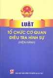 Luật Tổ chức cơ quan điều tra hình sự (hiện hành)