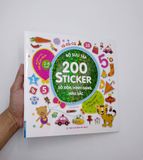 Bộ Sưu Tập 200 Sticker - Số Đếm, Hình Dạng, Màu Sắc (Tái Bản 2021)