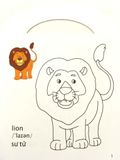 Bé Tập Tô Màu - Sư Tử Dũng Cảm