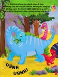 Sách Âm Thanh - 8 Âm Thanh Vui Nhộn - Những Chú Khủng Long Vui Vẻ