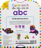 Cuốn Sách Đầu Tiên Của Bé - ABC (Dành Cho Bé Từ 3-5 Tuổi)