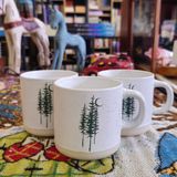 Ly cốc sứ - Không khí mùa đông