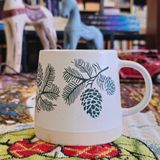 Ly cốc sứ - Không khí mùa đông