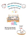 Mèo Tama và em bé