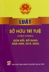 Luật sở hữu trí tuệ (hiện hành) ( sửa đổi, bổ sung năm 2009, 2019, 2022)