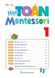 Học Toán Montessori (Cuốn lẻ)