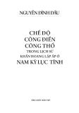 Chế Độ Công Điền Công Thổ Trong Lịch Sử Khẩn Hoang Lập Ấp Ở Nam Kỳ Lục Tỉnh