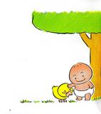 Ehon Chơi Cùng Momo - Chú Bé Quả Đào - Oa Oa Oa (Tái Bản)