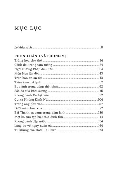 Đà Lạt, thành phố trong album