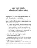 Y Học Và Sức Khỏe - Sống Khỏe Từ A Đến Z - Chăm Sóc Răng Miệng