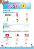 Phiếu Ôn Hè Tiếng Anh Lớp 4