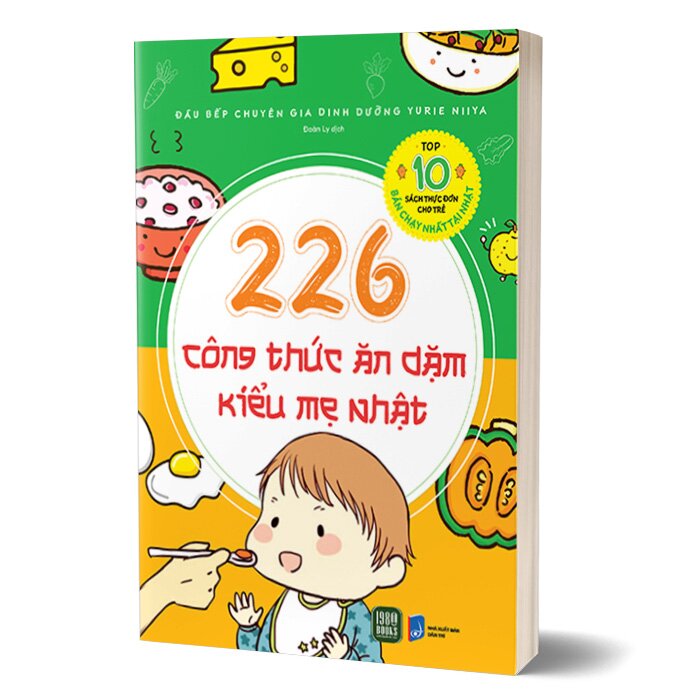 226 công thức ăn dặm kiểu mẹ Nhật