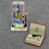 Giá đỡ điện thoại để bàn hình mèo Zakka phong cách Nhật Bản