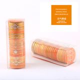 Hộp 20 cuộn băng keo trang trí washi tape 5mm (Mẫu ngẫu nhiên)