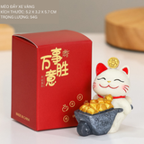 Mô hình trang trí - Mèo thần tài