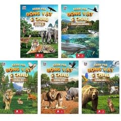 Khám Phá Động Vật 5 Châu (Cuốn lẻ)