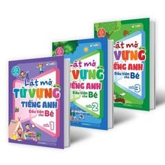 Lật Mở Từ Vựng Tiếng Anh Đầu Tiên Cho Bé (Cuốn lẻ)