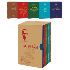 Boxset Di Sản Hồ Chí Minh - Tác Phẩm (Khổ Nhỏ) (Bộ 5 Cuốn) (Tái Bản 2024)