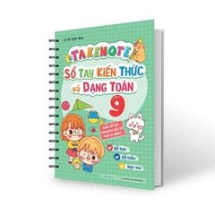 Takenote Sổ Tay Kiến Thức Và Dạng Toán Lớp 9