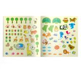 8 cuốn sticker sáng tạo (Cuốn lẻ và Combo)