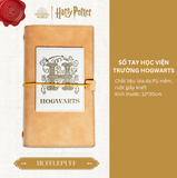 Sổ tay học viện Hogwarts Harry Potter bìa giả da PU có thể thay ruột