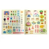 8 cuốn sticker sáng tạo (Cuốn lẻ và Combo)