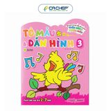 Bộ Tô Màu Và Dán Hình - Cuộc Sống Muôn Màu (Cuốn Lẻ và Combo) (Tái bản 2024)
