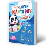 Phiếu Luyện Toán Tư Duy Cùng Gấu Kiki 1: Nhận Biết Nhóm Số Lượng