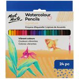 Bộ bút chì màu Mont Marte Watercolour Pencils 24pc - MM-MPN0032