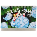 Lịch Bàn 2023 Vui Vầy Hoa Lá - SDstationery 2023-SD-LBA