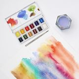 Hộp 12 Màu Nước Cotman Sketchers' Pocket Set - Winsor & Newton