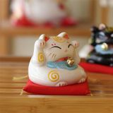 Mô hình trang trí - Mèo thần tài 7cm